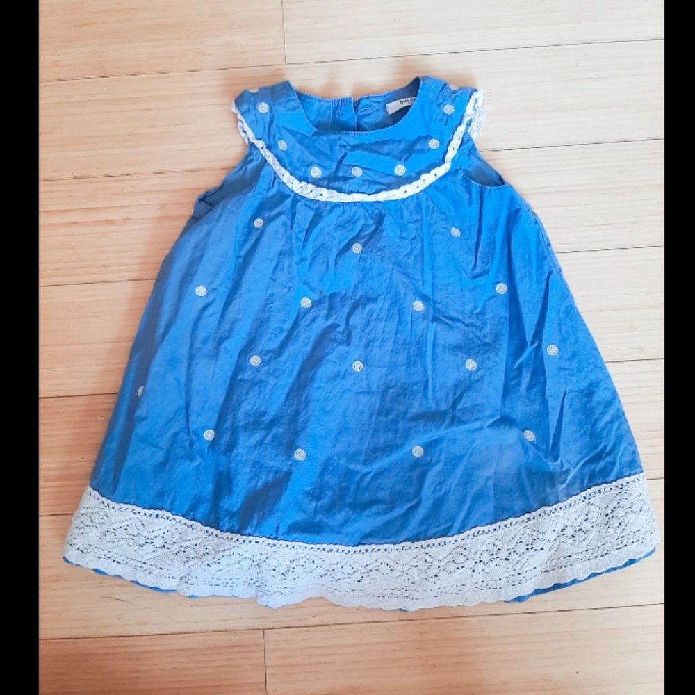 Baby Boden Polka Dot Dress (12-18m)